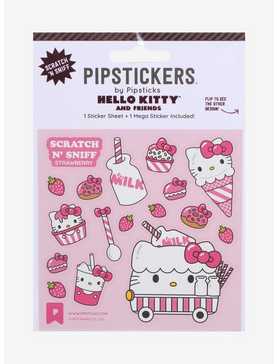 Pipsticks Hello Kitty And Friends Scratch N' Sniff Hello Kitty Food Sticker Sheet, , hi-res
