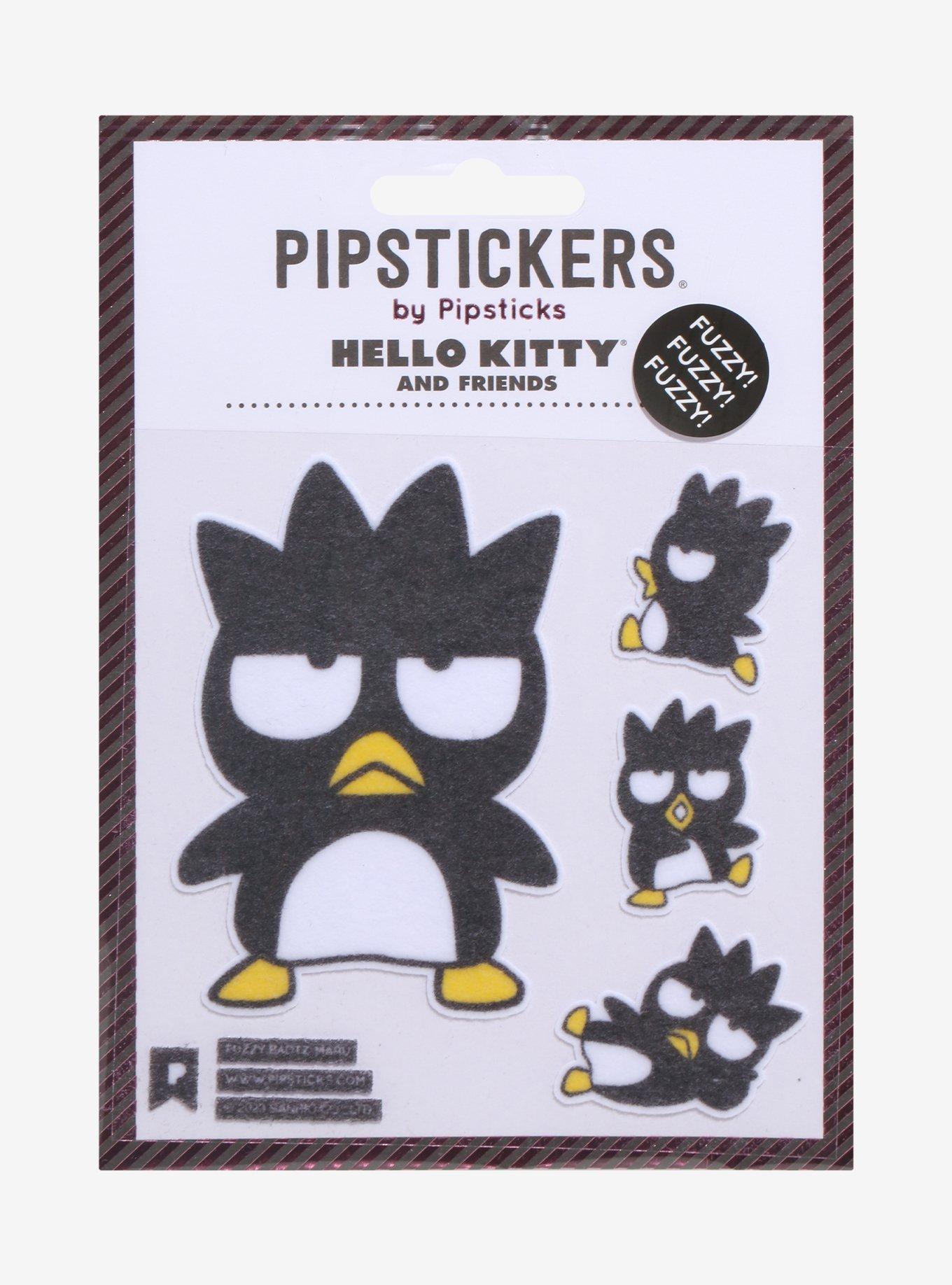 Pipsticks Badtz-Maru Fuzzy Sticker Sheet, , hi-res