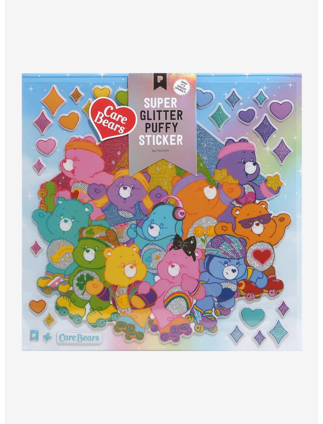 Pipsticks X Care Bears Jumbo Puffy Sticker Sheet, , hi-res