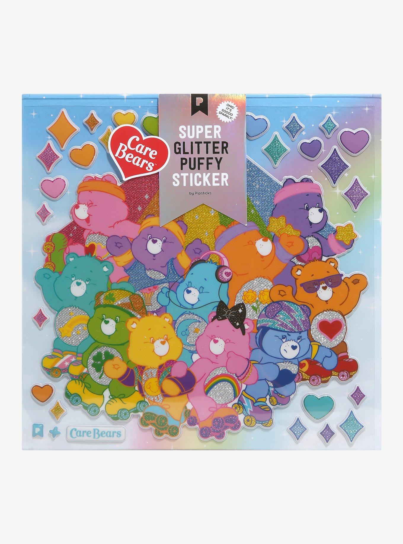 Pipsticks X Care Bears Jumbo Puffy Sticker Sheet, , hi-res