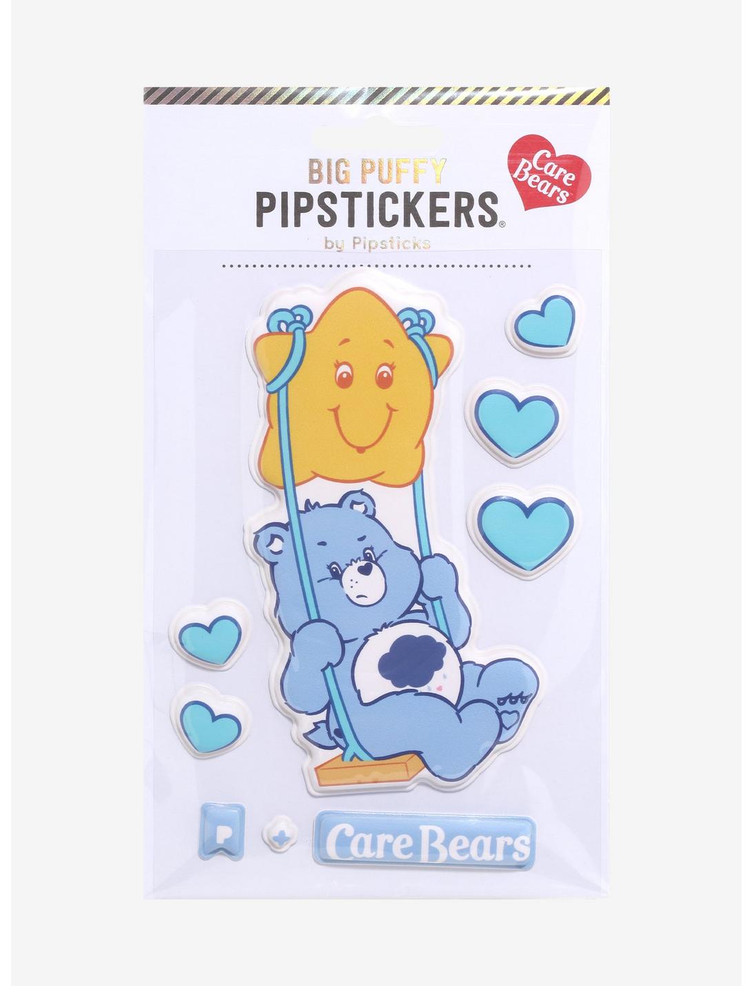 Pipsticks Care Bears Grumpy Bear Puffy Sticker Sheet, , hi-res