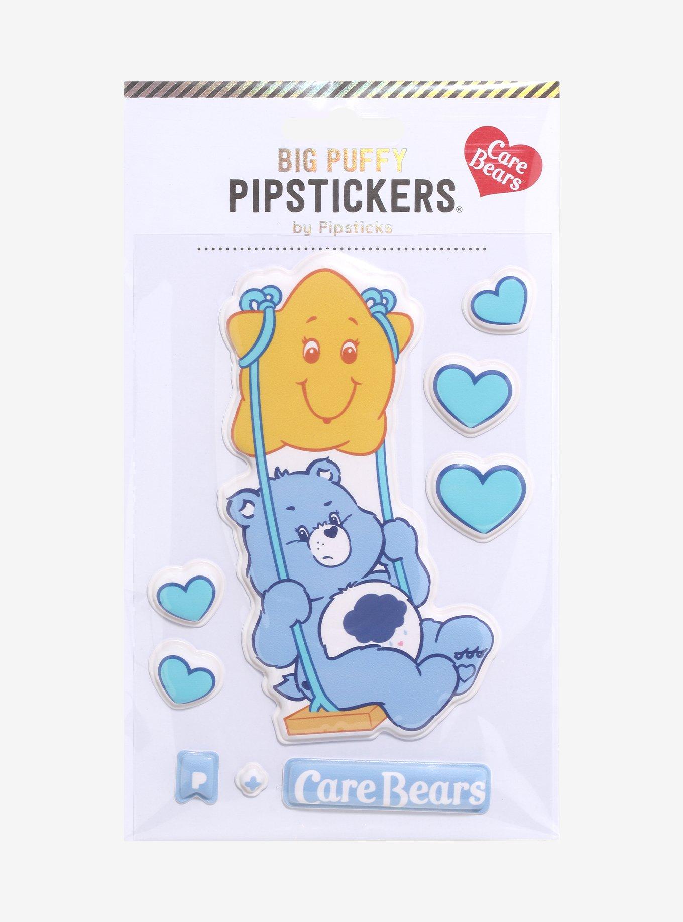 Pipsticks Care Bears Grumpy Bear Puffy Sticker Sheet, , hi-res