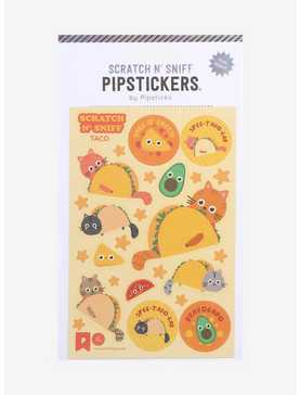 Pipsticks Taco Cat Scratch N' Sniff Sticker Sheet, , hi-res
