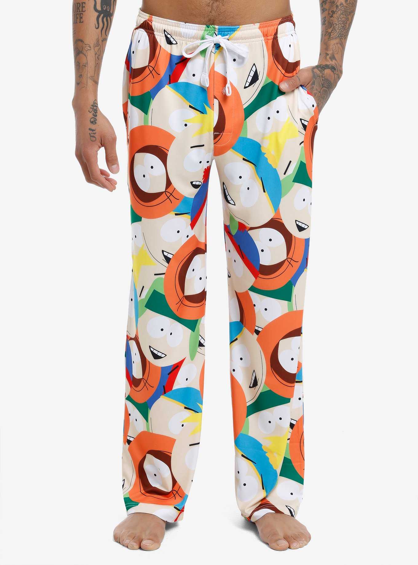 South Park Faces Pajama Pants, , hi-res