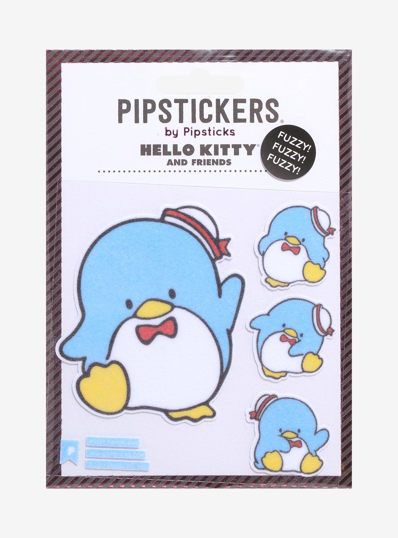 Pipsticks Tuxedo Sam Fuzzy Sticker Sheet, , hi-res
