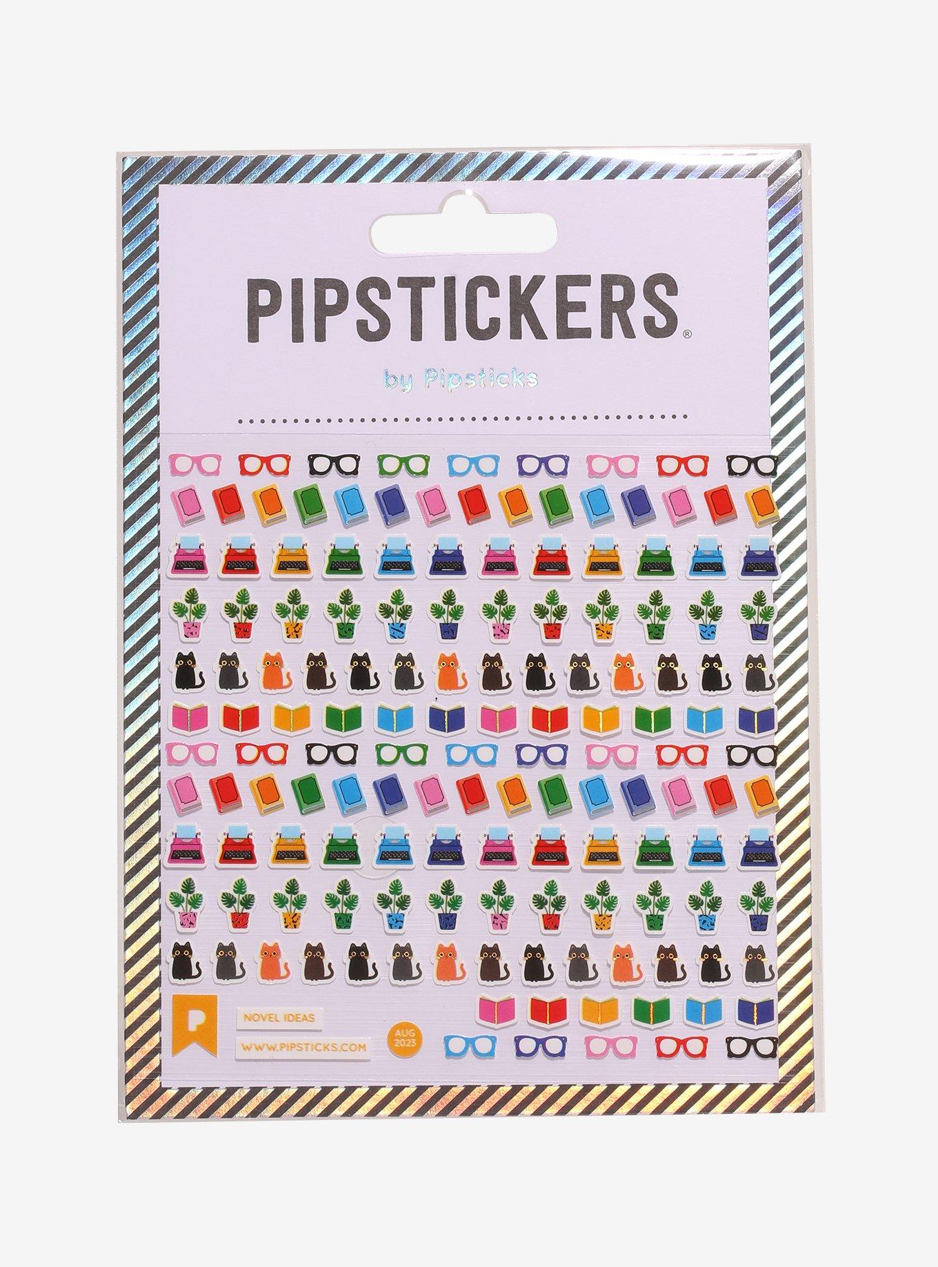 Pipsticks Book Lover Sticker Sheet, , hi-res