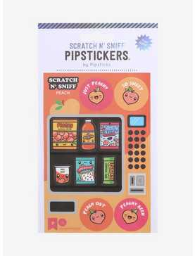 Pipsticks Peach Vending Machine Scratch N' Sniff Sticker Sheet, , hi-res