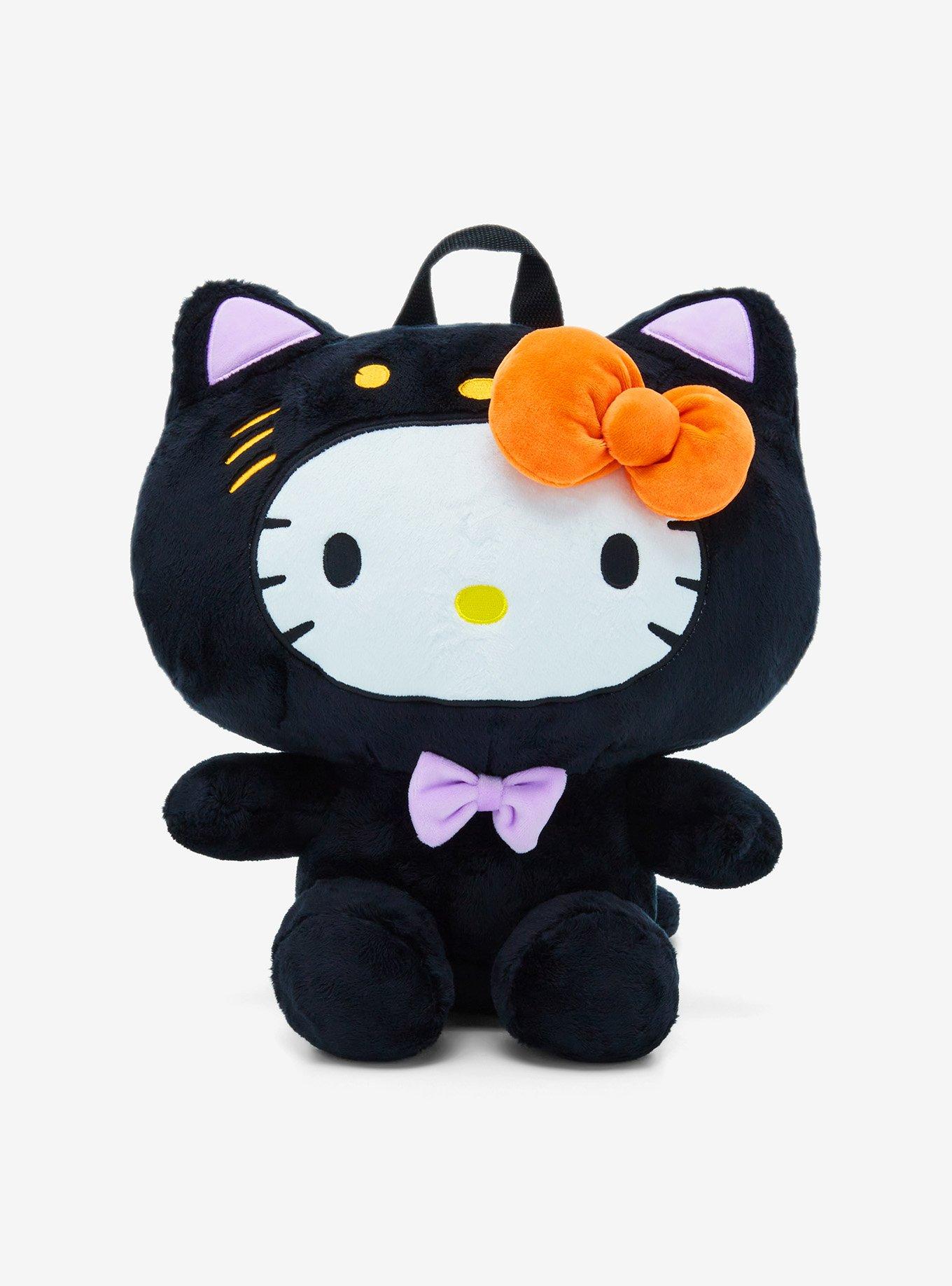 Hello Kitty Halloween Cat Plush Backpack, , hi-res