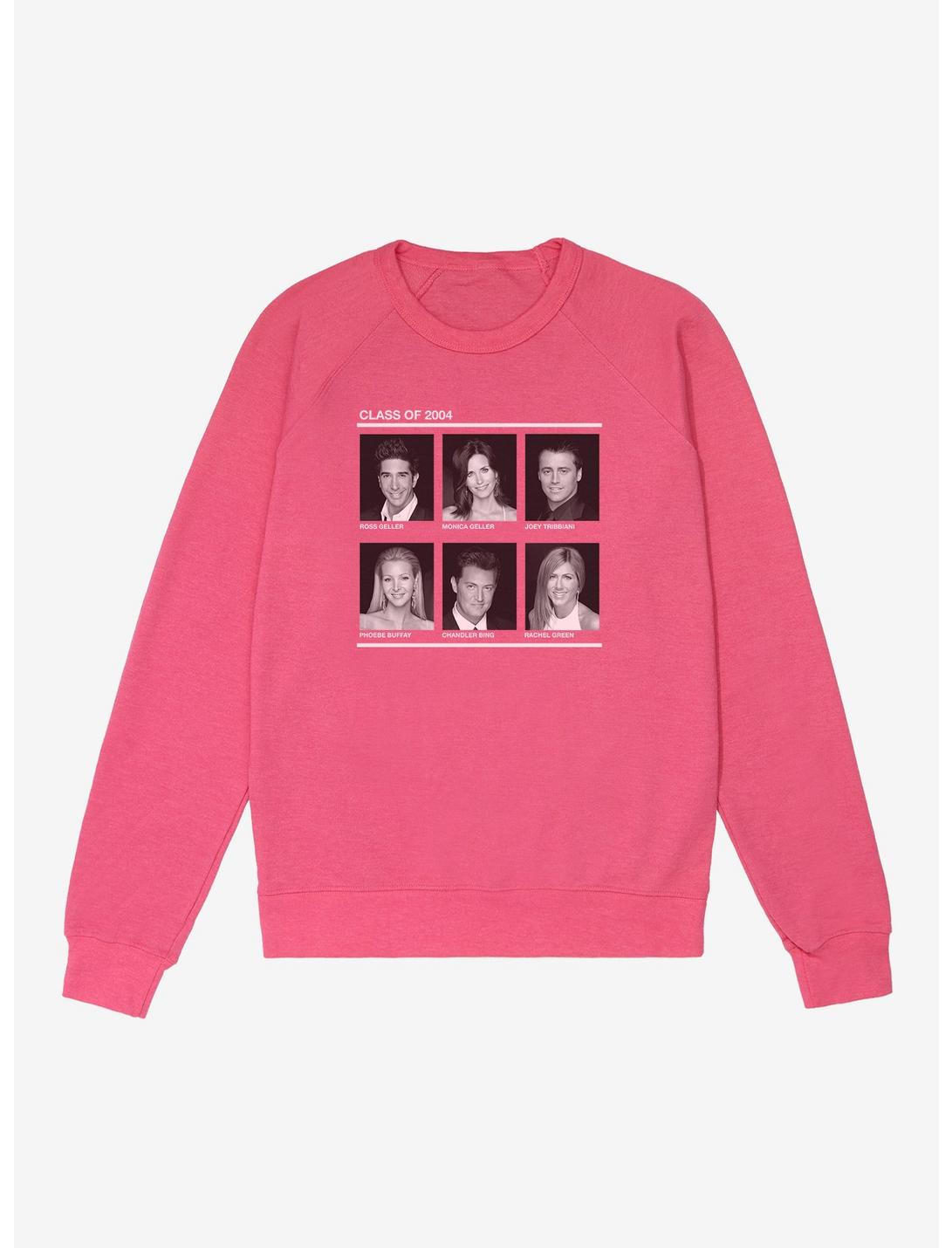 Friends Cast Photos French Terry Sweatshirt, HELICONIA HEATHER, hi-res