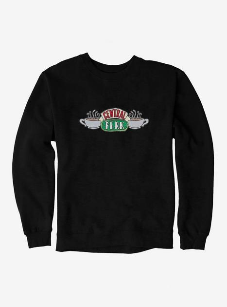 Friends Central Perk Sketch Logo Sweatshirt BLACK Hot Topic