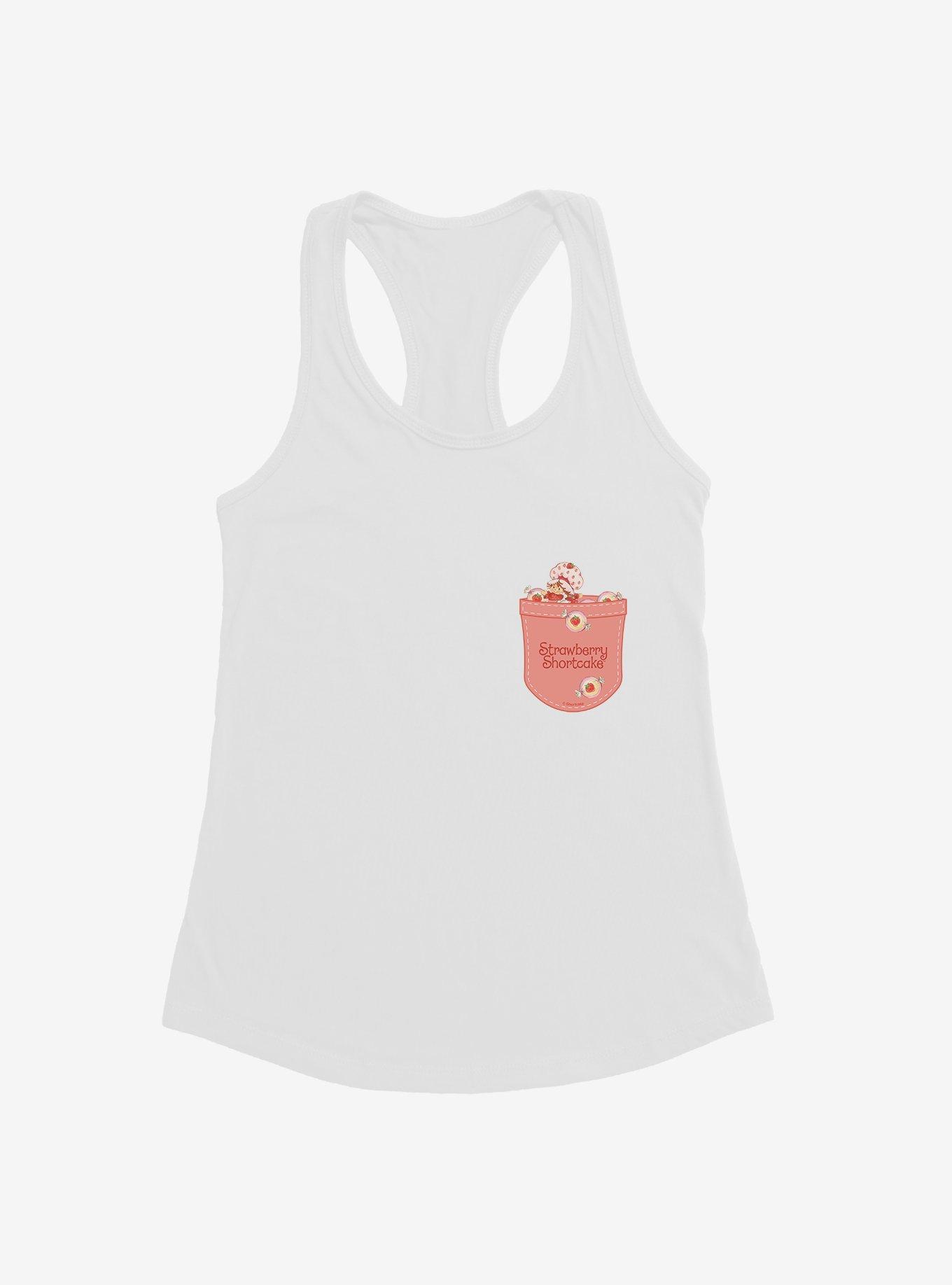 Strawberry Shortcake Pocket Womens Tank Top, , hi-res