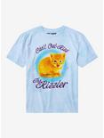 Kitten The Rizzler Blue Wash T-Shirt, MULTI, hi-res