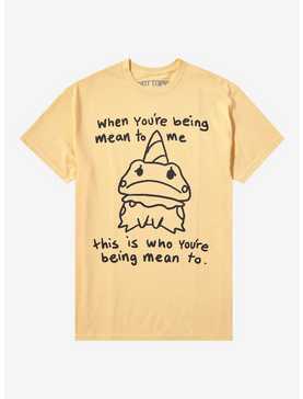 This Is Who You're Being Mean To Frog T-Shirt, , hi-res