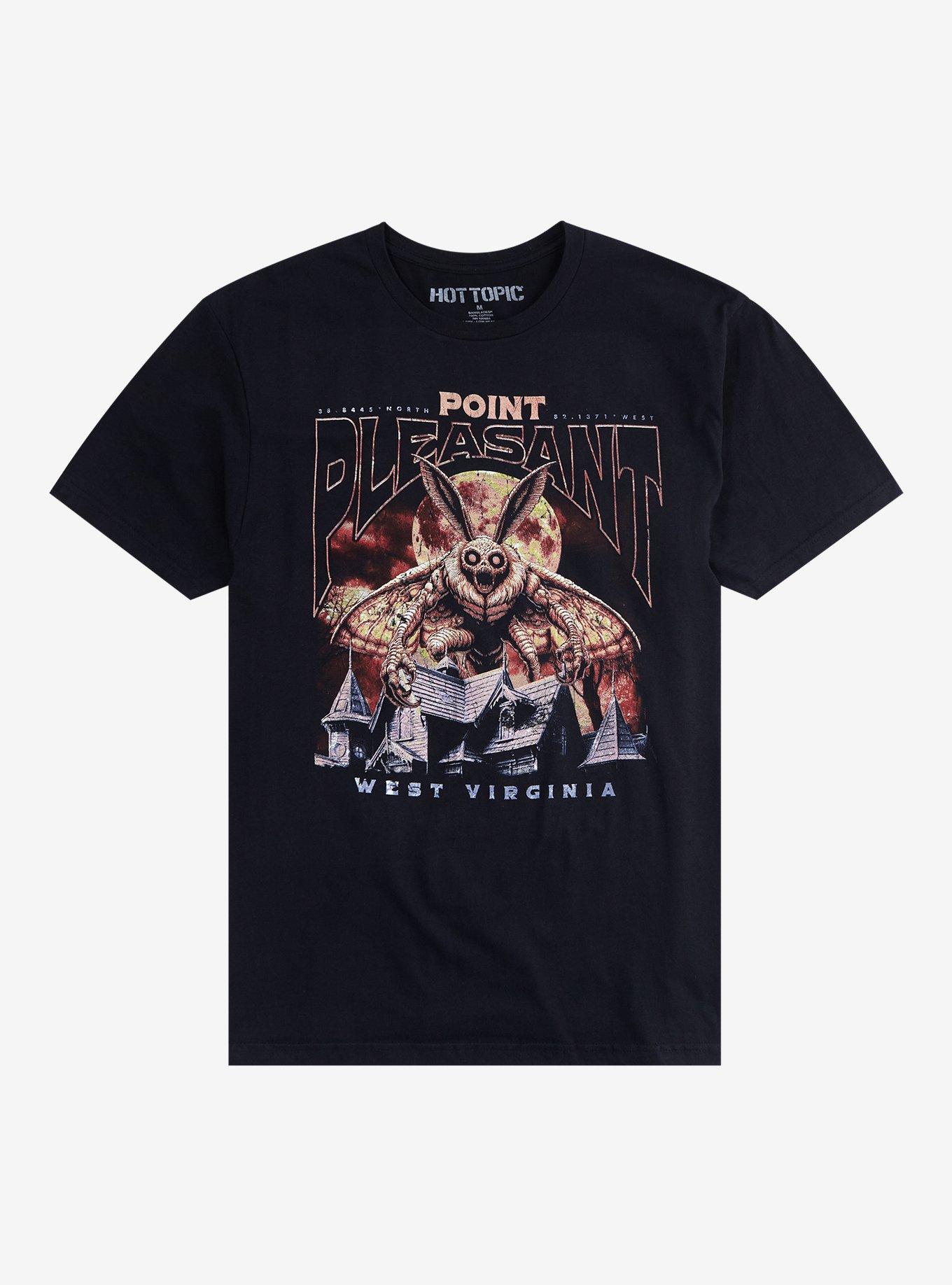 Point Pleasant Mothman T-Shirt, BLACK, hi-res