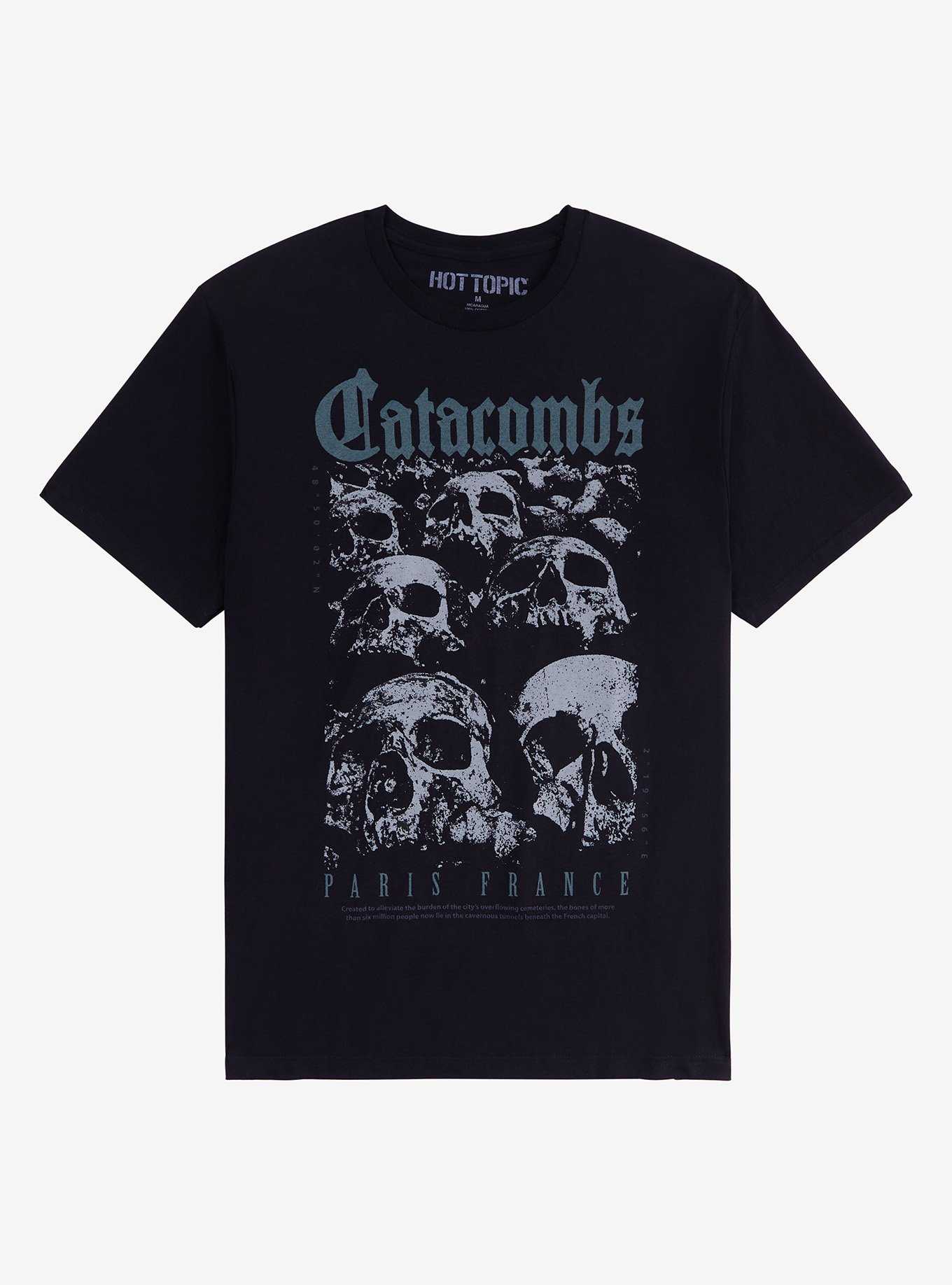 Catacombs Paris Skulls T-Shirt, , hi-res