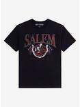 Salem Witch Crest T-Shirt, BLACK, hi-res