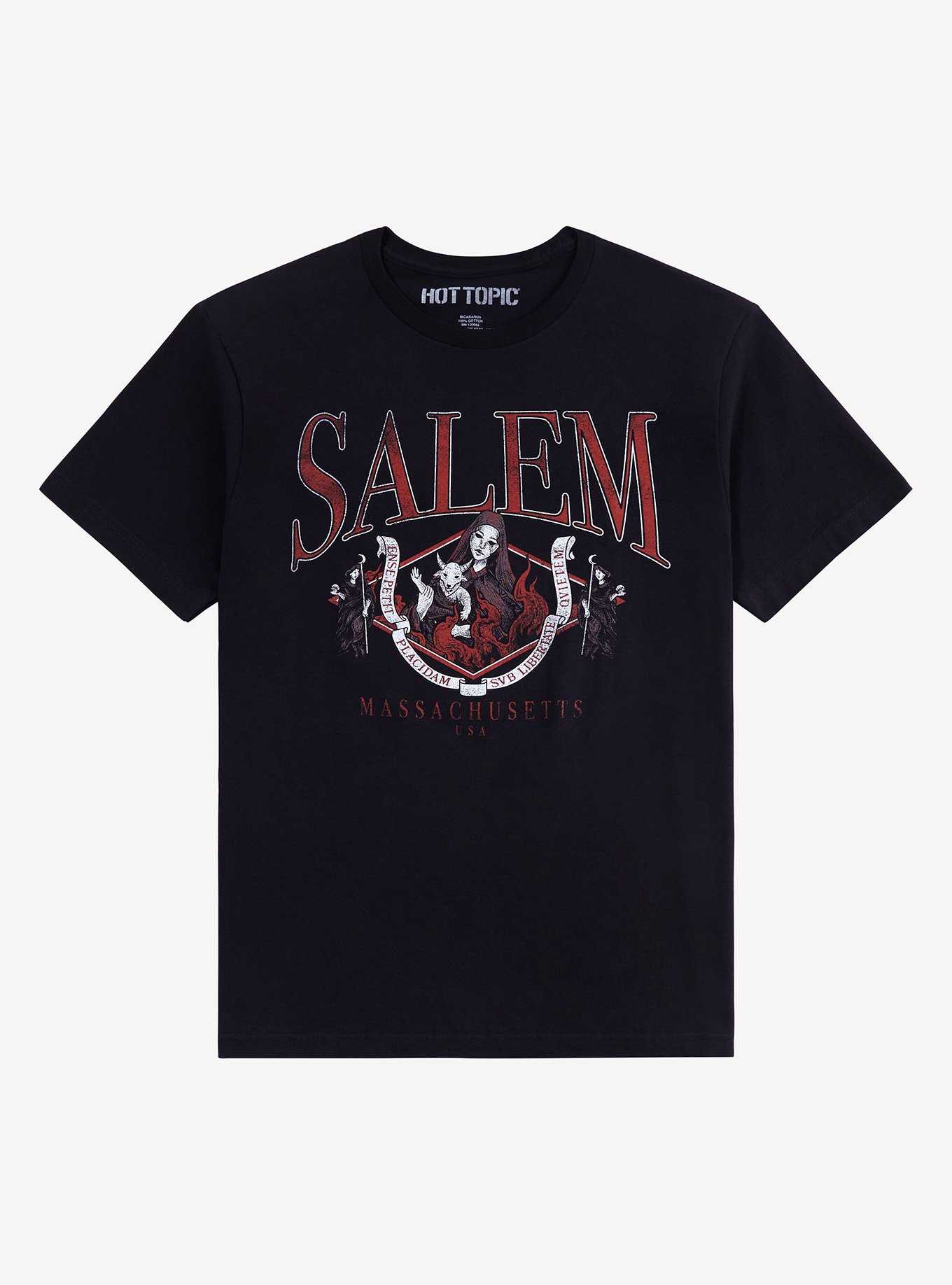 Salem Witch Crest T-Shirt, , hi-res