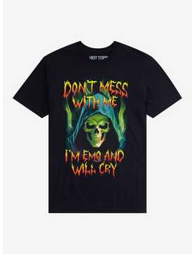 Don't Mess With Me Grim Reaper T-Shirt, , hi-res