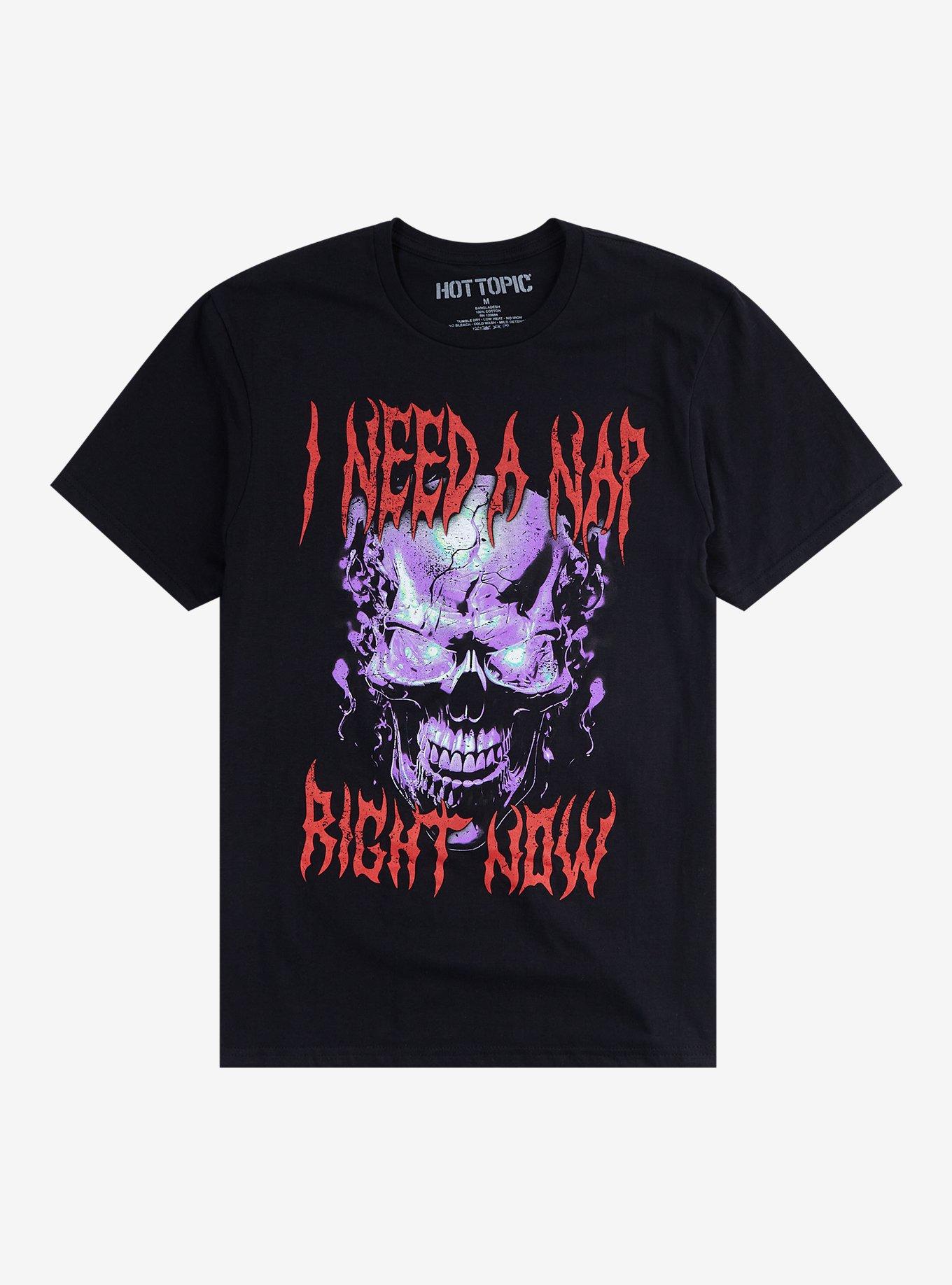 I Need A Nap Skull T-Shirt, , hi-res