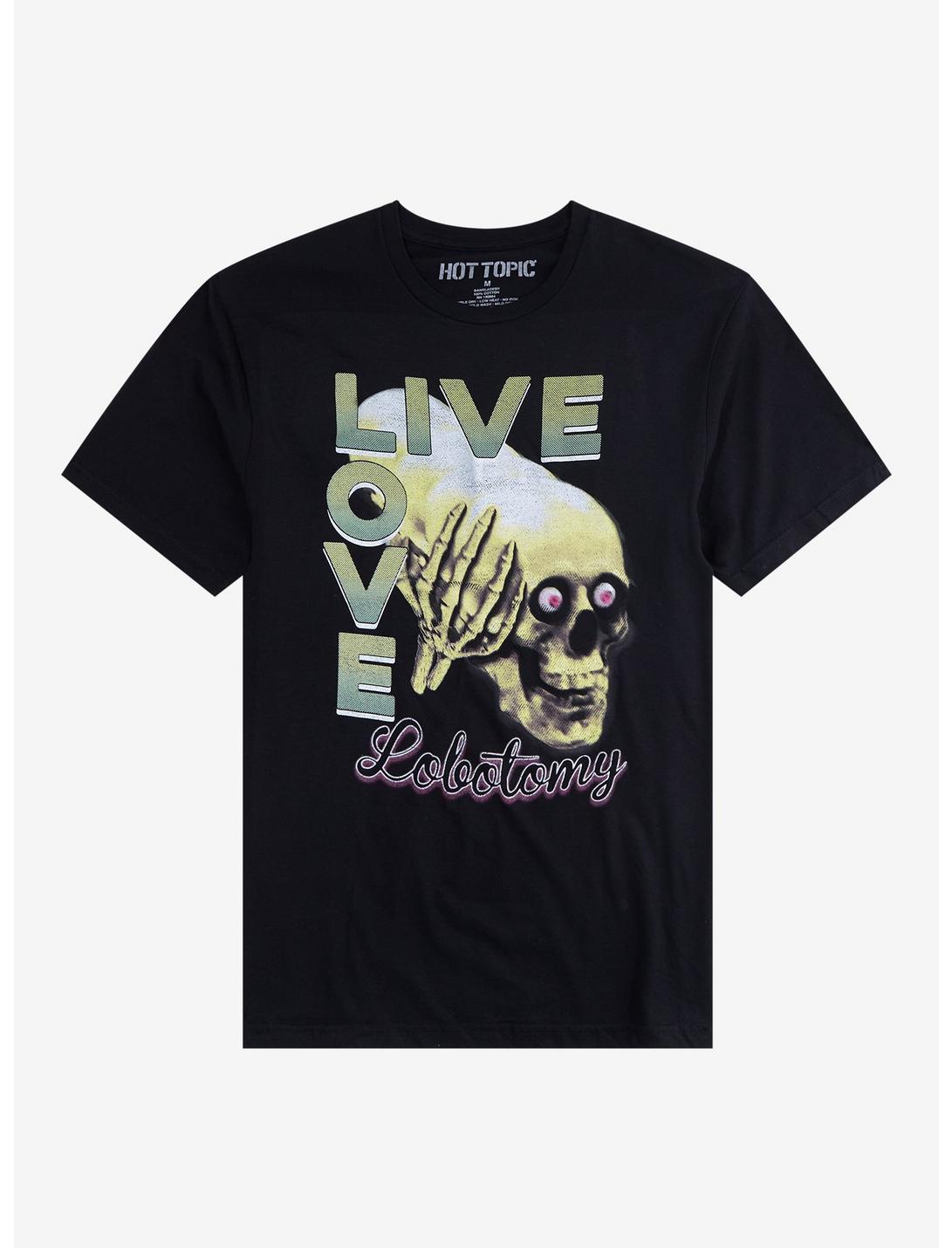 Live Love Lobotomy T-Shirt, BLACK, hi-res