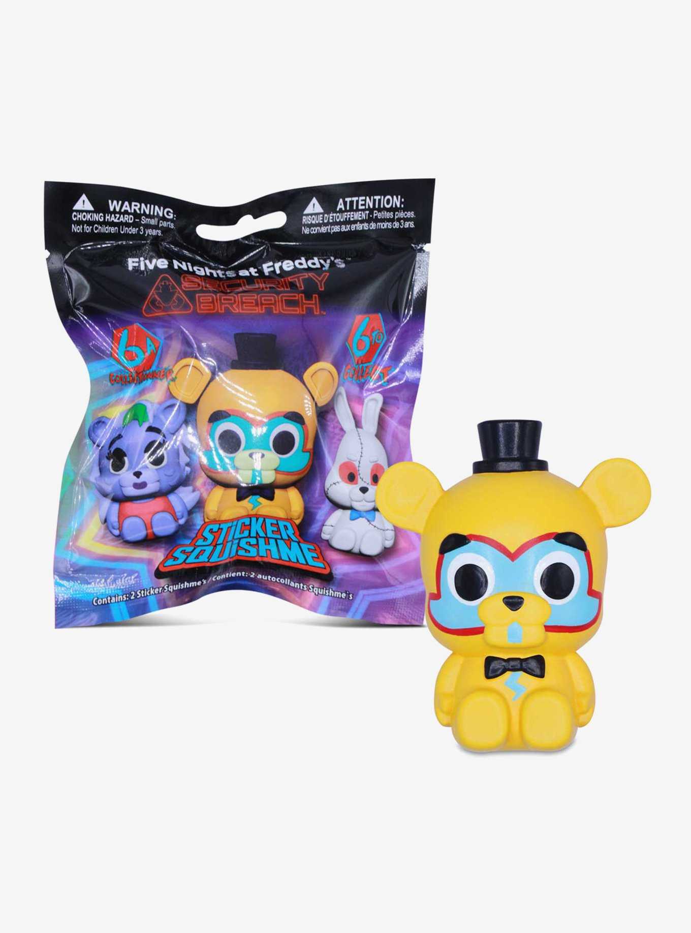 Five Nights At Freddy's: Security Breach SquishMe Blind Bag Sticker 2 Pack, , hi-res