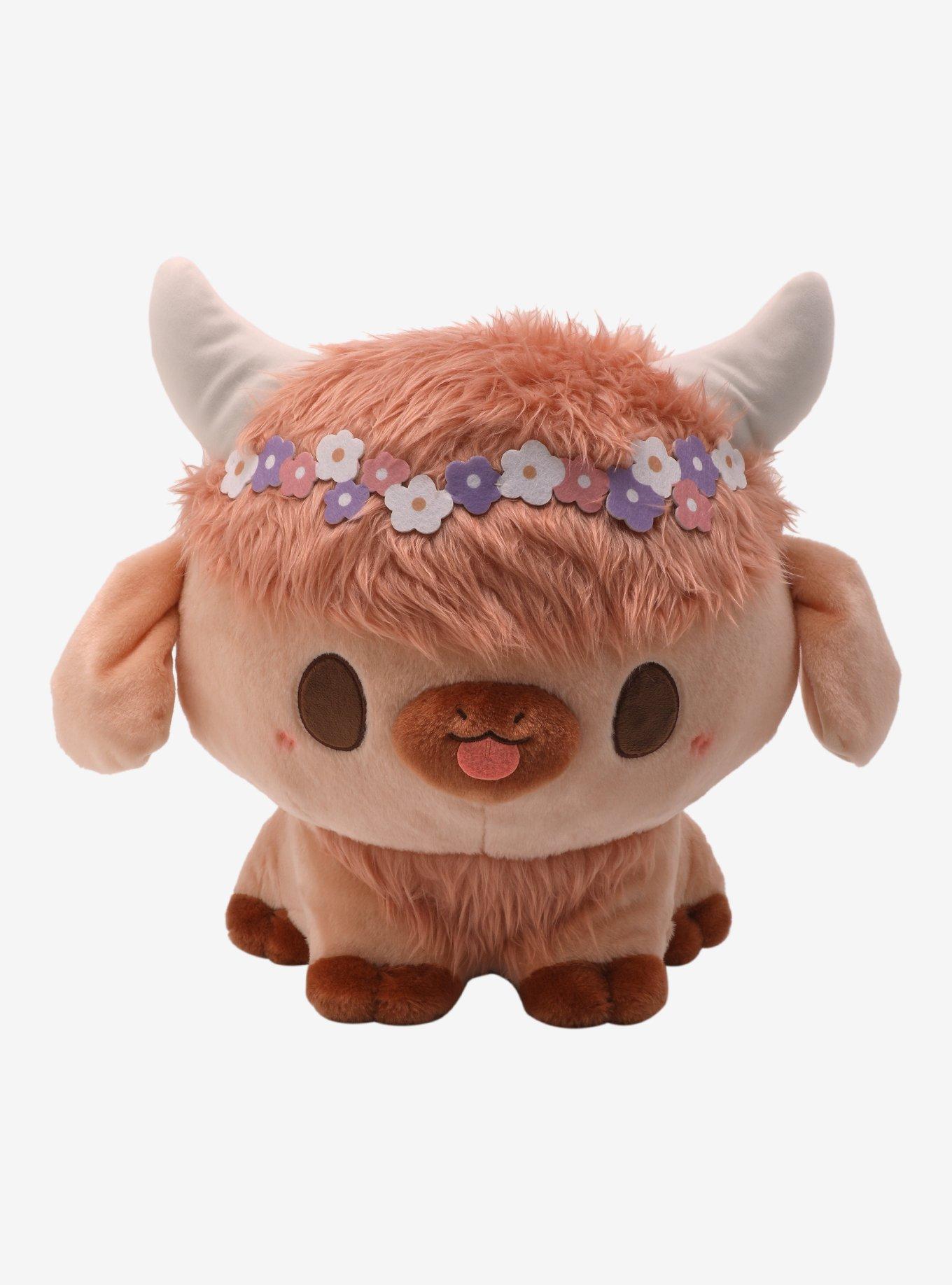 Birduyen Flower Crown Cow Plush Hot Topic