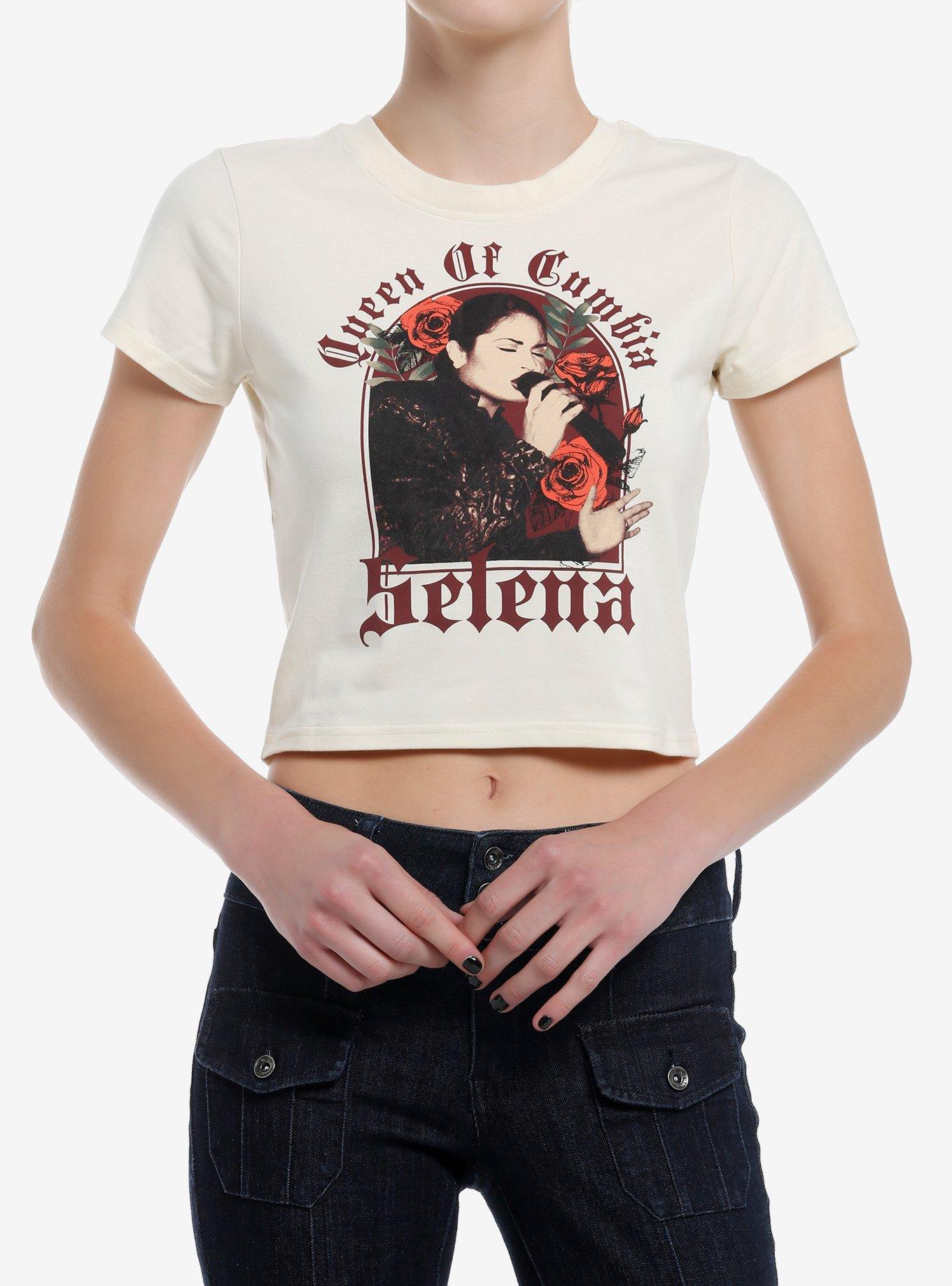 Selena Queen Of Cumbia Girls Baby T-Shirt, , hi-res