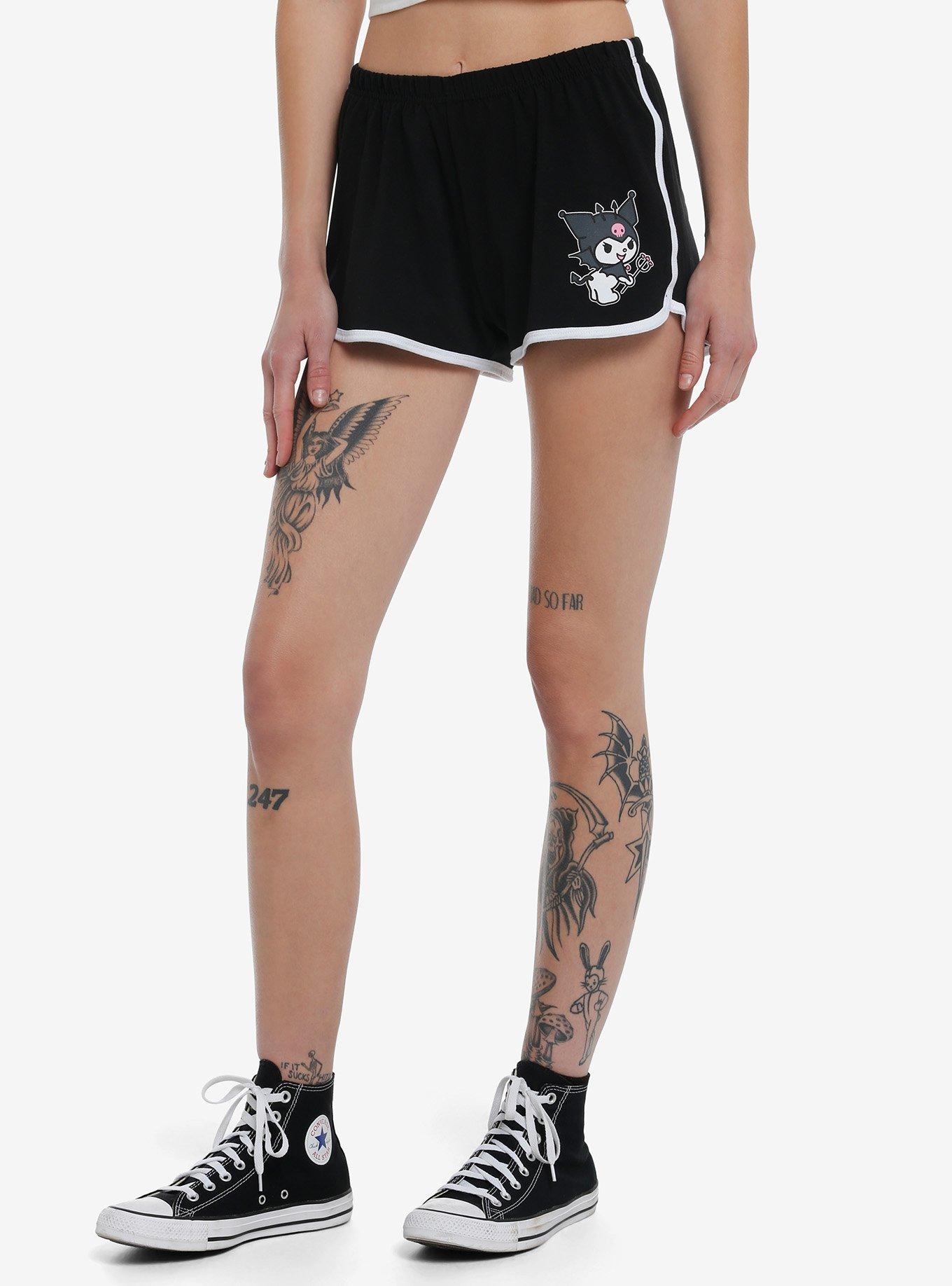 Kuromi Devil Girls Soft Shorts