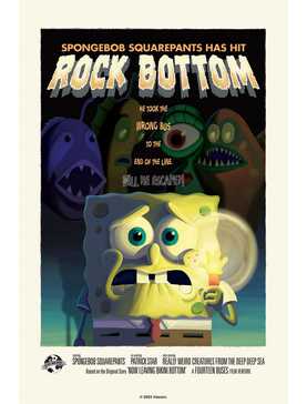 SpongeBob SquarePants Rock Bottom Poster, , hi-res