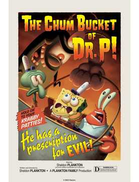 SpongeBob SquarePants The Chum Bucket Of Dr.P Poster, , hi-res