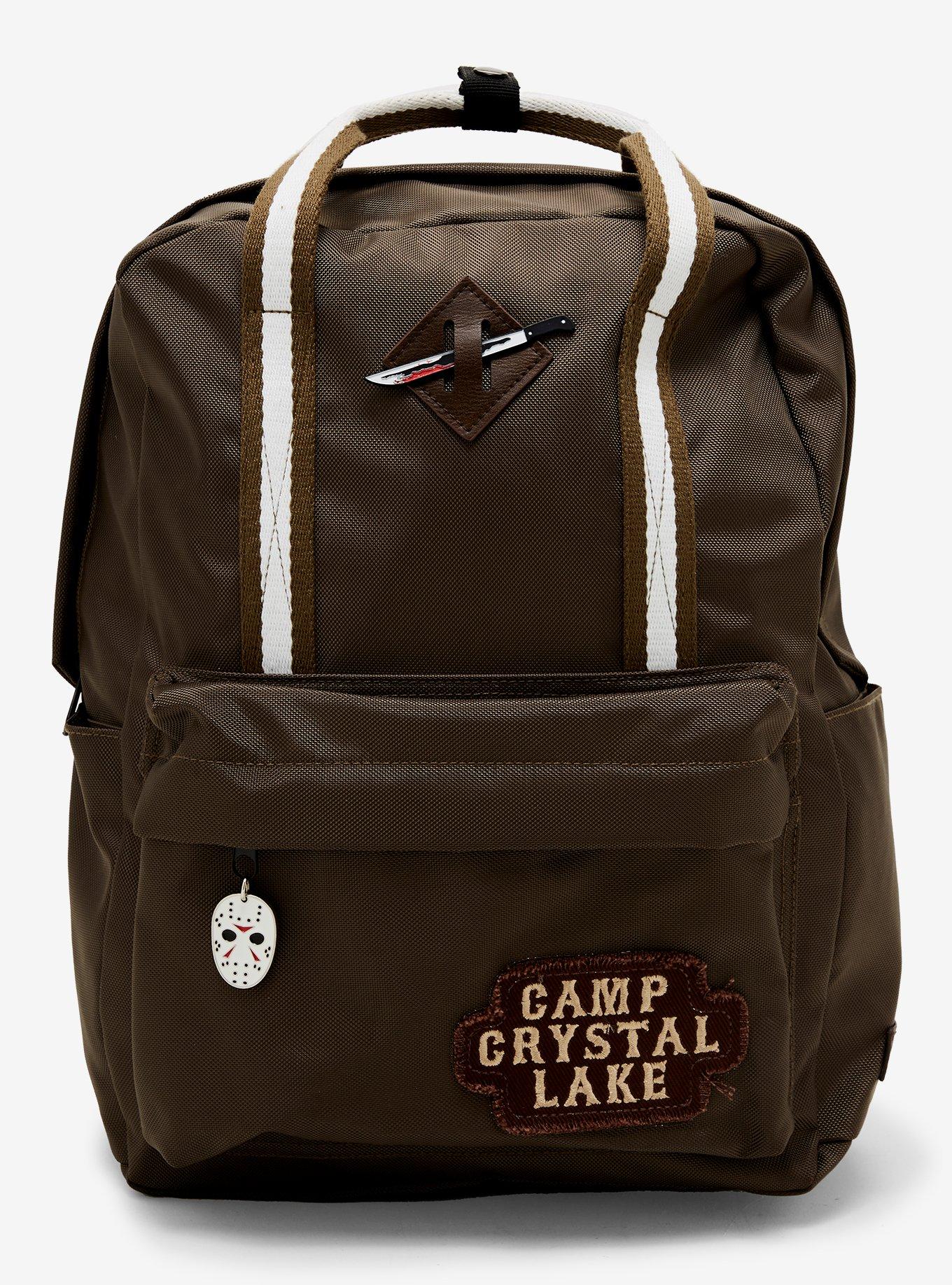 Friday The 13th Camp Crystal Lake Canvas Mini Backpack Hot Topic