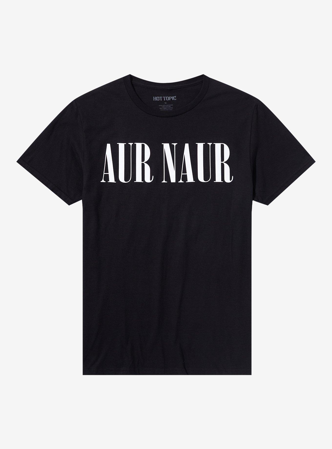 Aur Naur T-Shirt, BLACK, hi-res