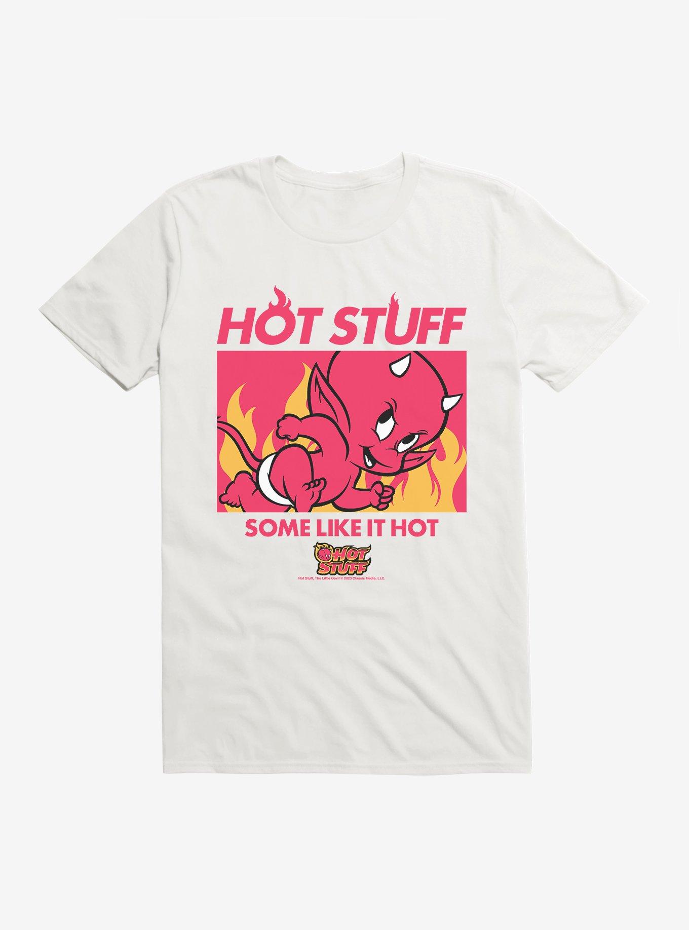 Hot Stuff The Little Devil Some Like It Hot T-Shirt, WHITE, hi-res