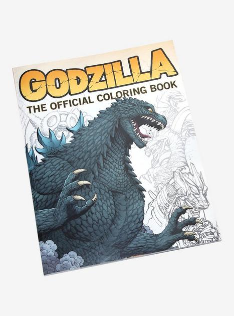 Godzilla: The Official Coloring Book | Hot Topic