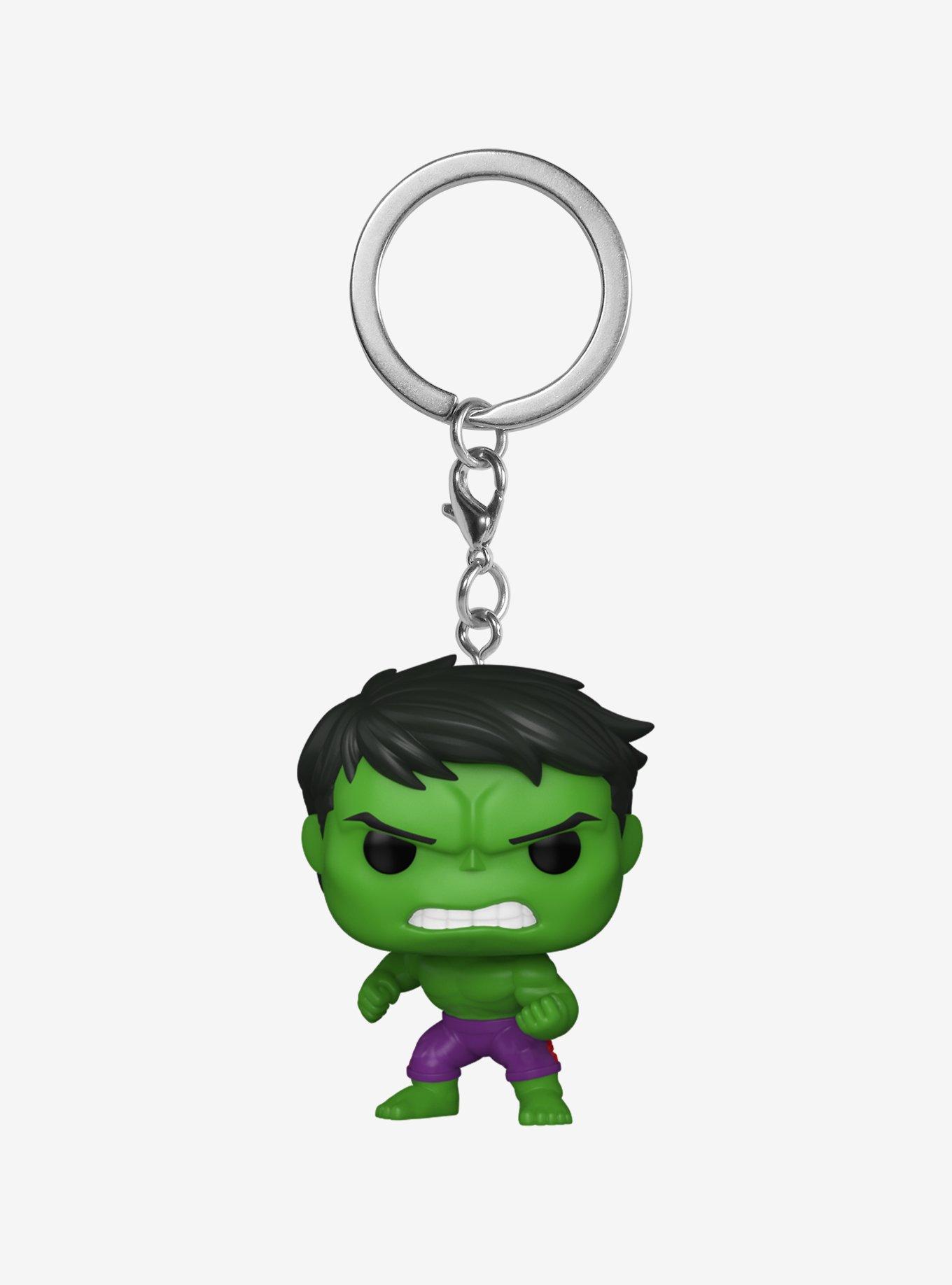 Funko Marvel Pocket Pop! Hulk Bobble-Head Key Chain, , hi-res