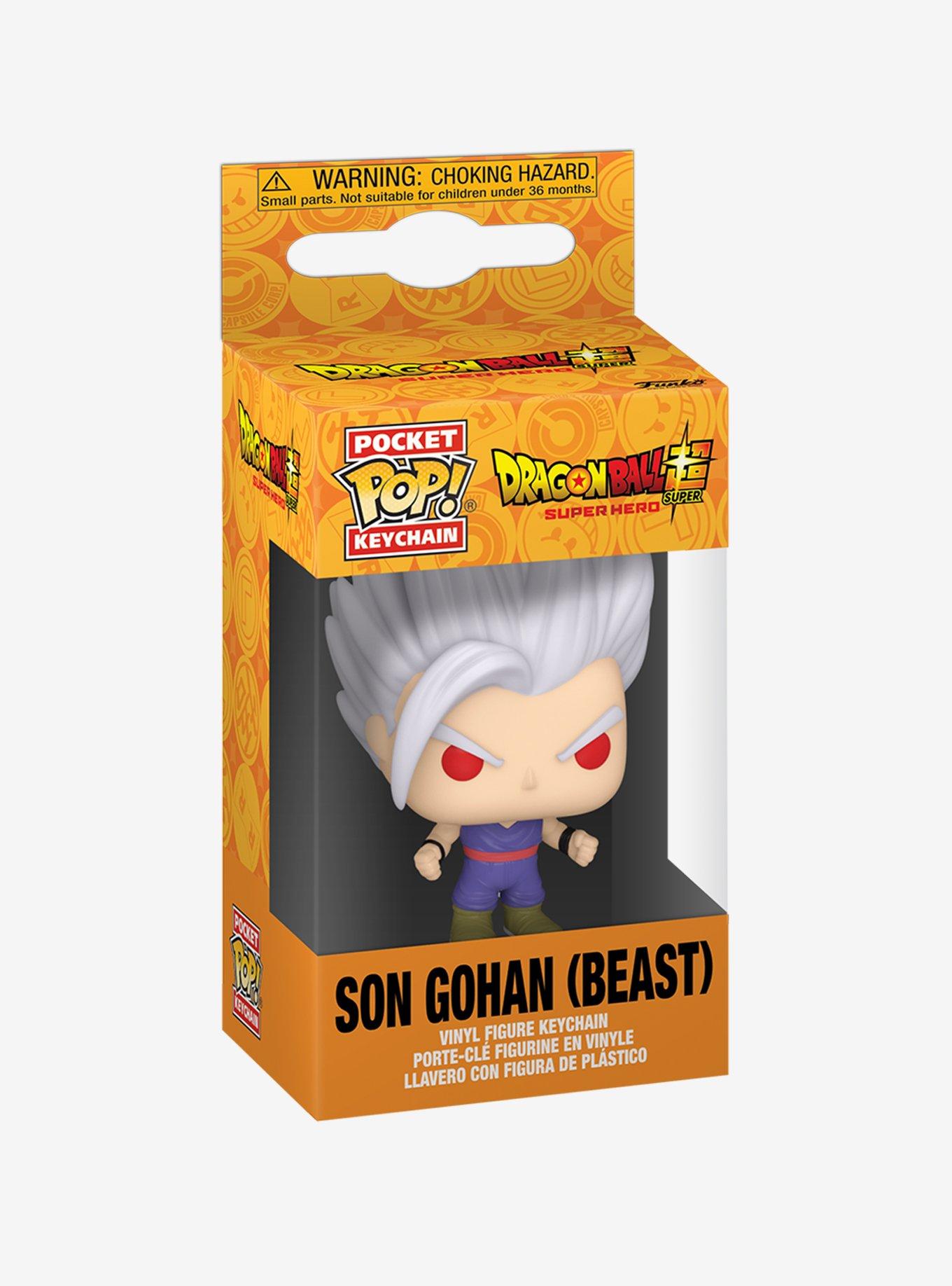 Funko Dragon Ball Super: Super Hero Pocket Pop! Son Gohan (Beast) Vinyl Key Chain, , hi-res view 1