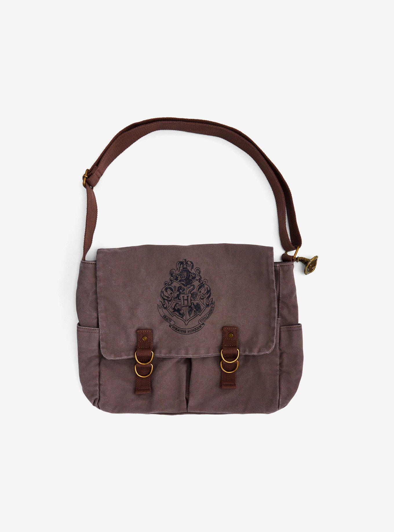 Harry Potter Hogwarts Crest Messenger Bag, , hi-res