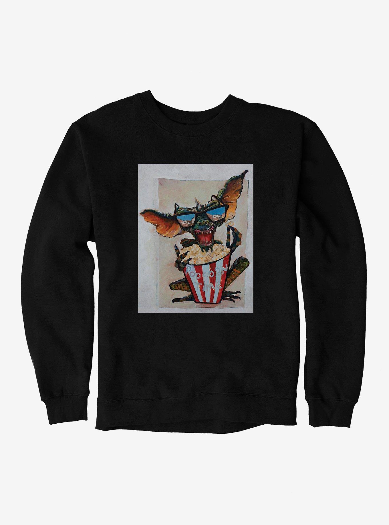 Gremlins Popcorn Time Sweatshirt, BLACK, hi-res