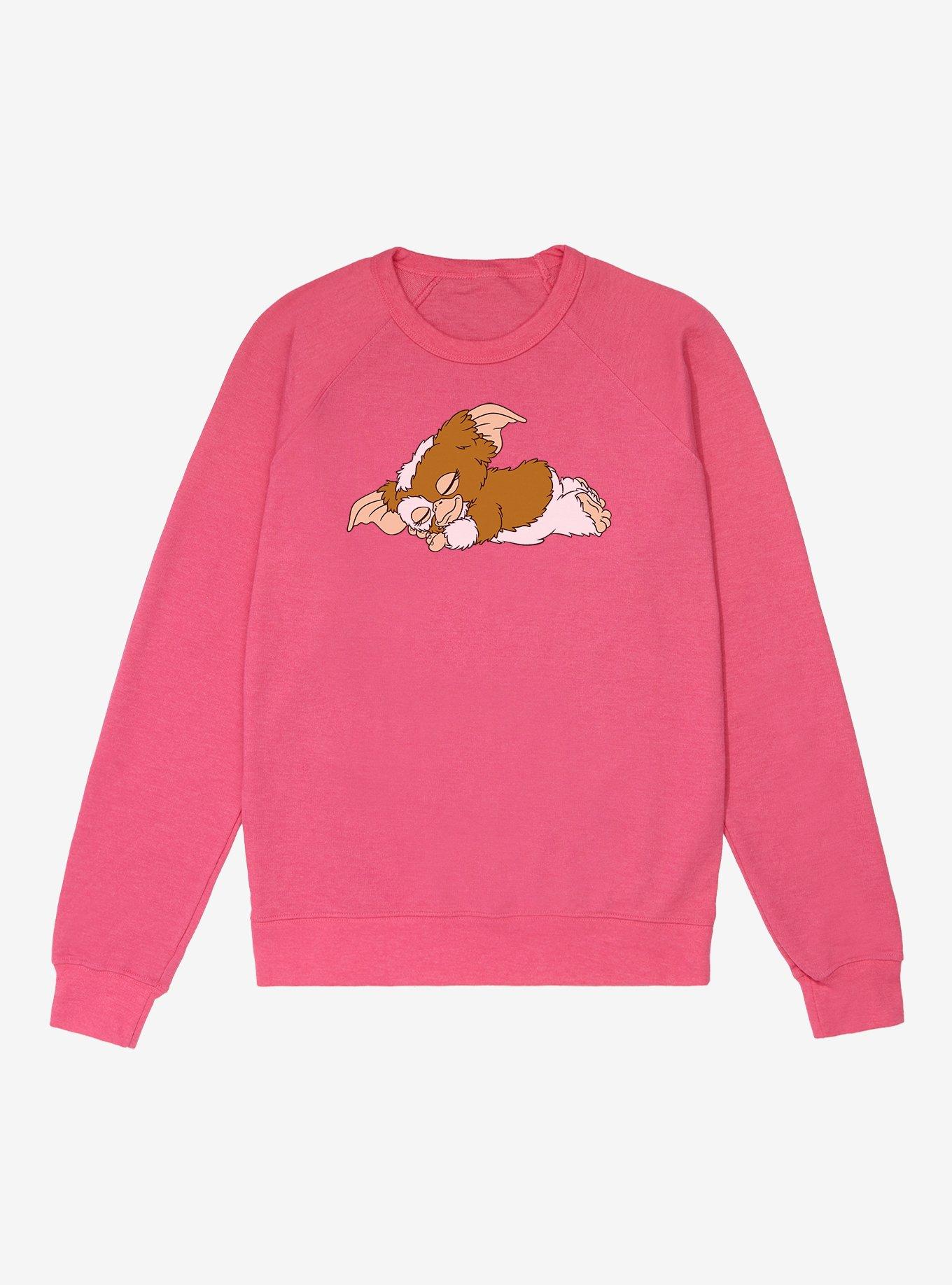 Gremlins Napping Gizmo French Terry Sweatshirt, HELICONIA HEATHER, hi-res