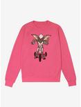 Gremlins Stripe On A Tricycle French Terry Sweatshirt, HELICONIA HEATHER, hi-res