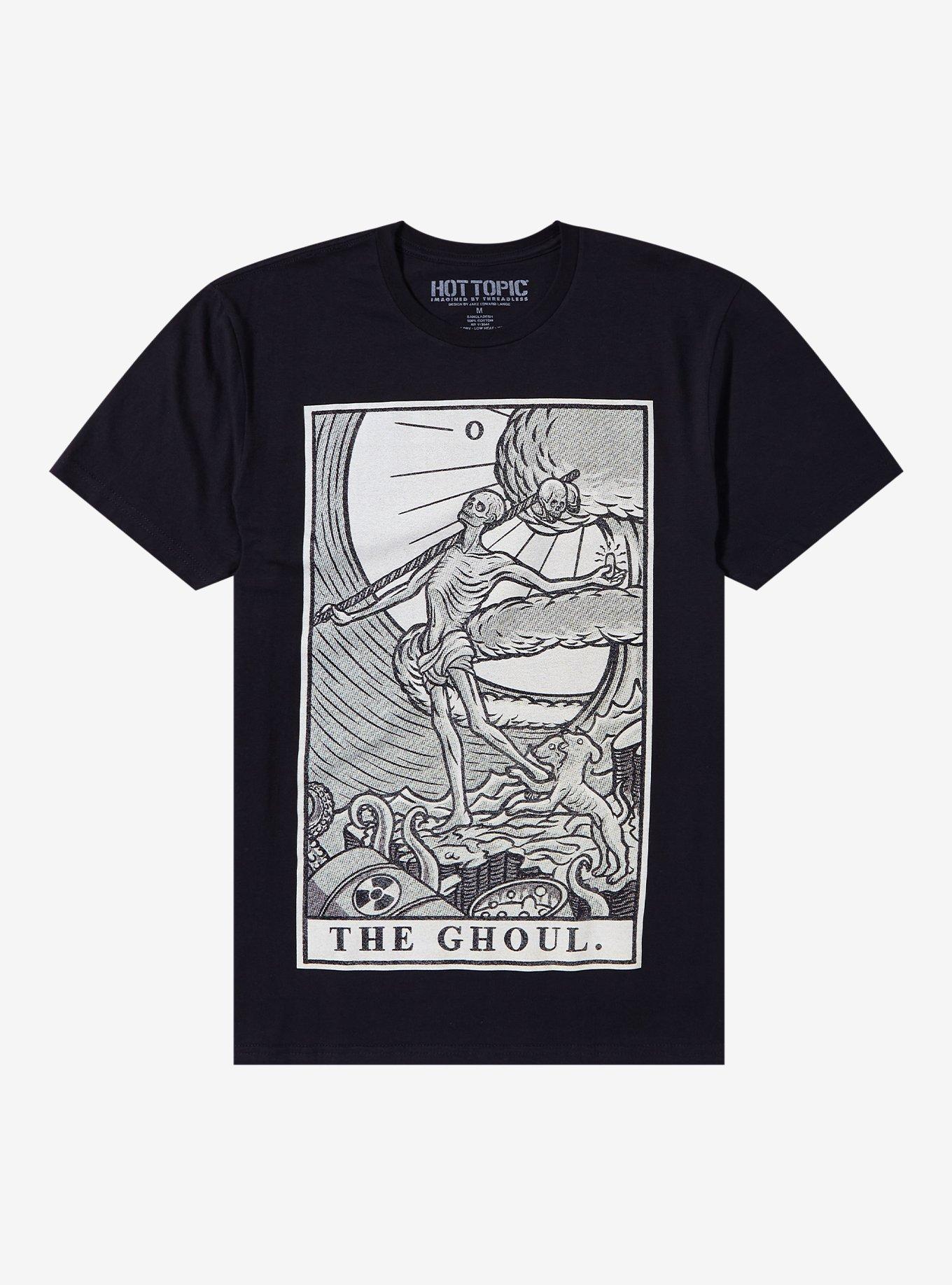 Ghoul Tarot Card T-Shirt By Jake Edward Lange, , hi-res