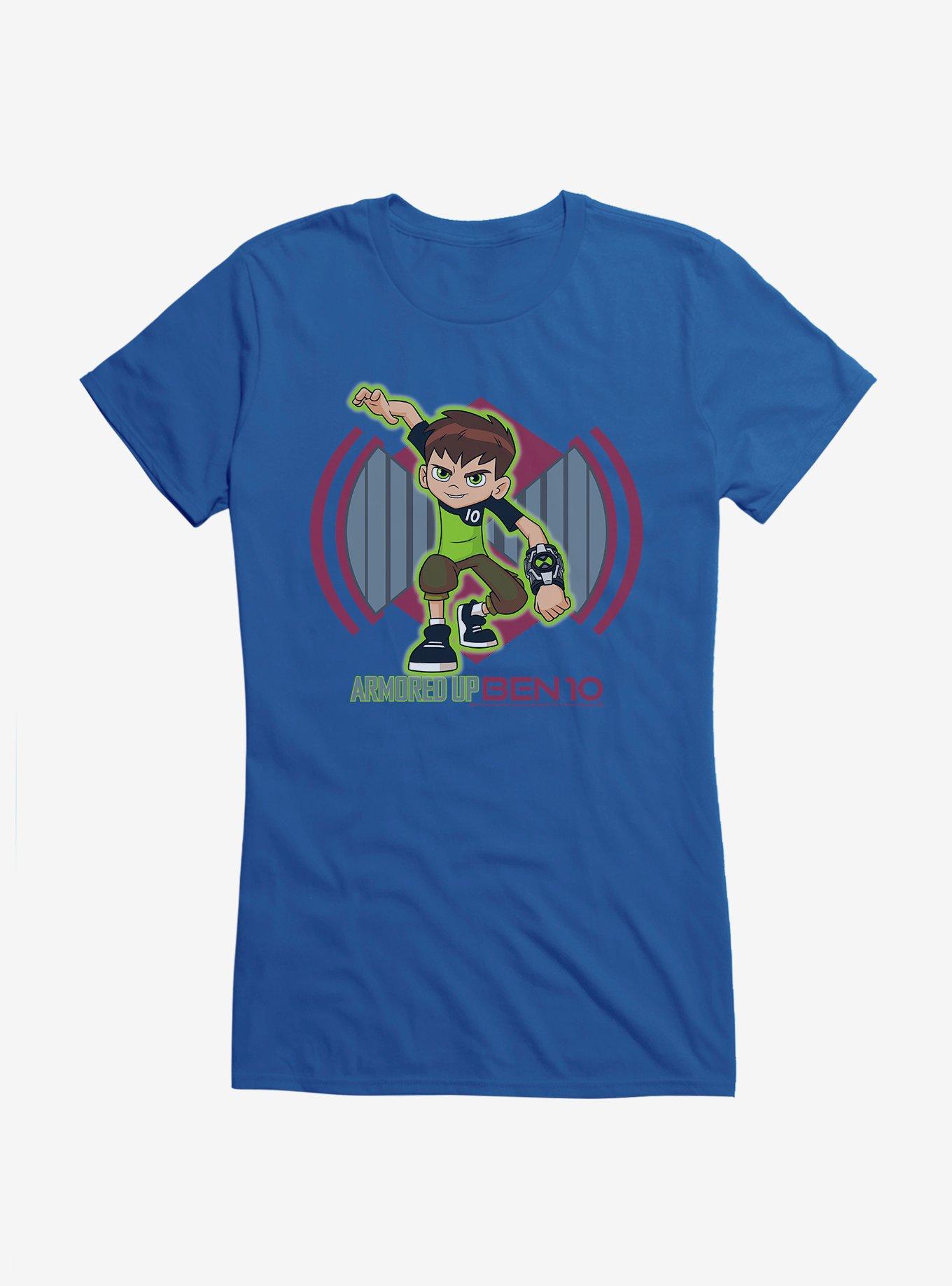 Ben 10 Armored Up Ben Girls T-Shirt, , hi-res