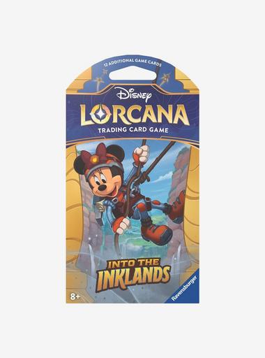 disney lorcana trading card game into the inklands Ravensburger TCG: - Ruby & Sapphire Single-Player Starter Deck | Engaging Gameplay | Over 200 Original Disney Artworks and 1 randomly selected foil card Disney Lorcana's third TCG set