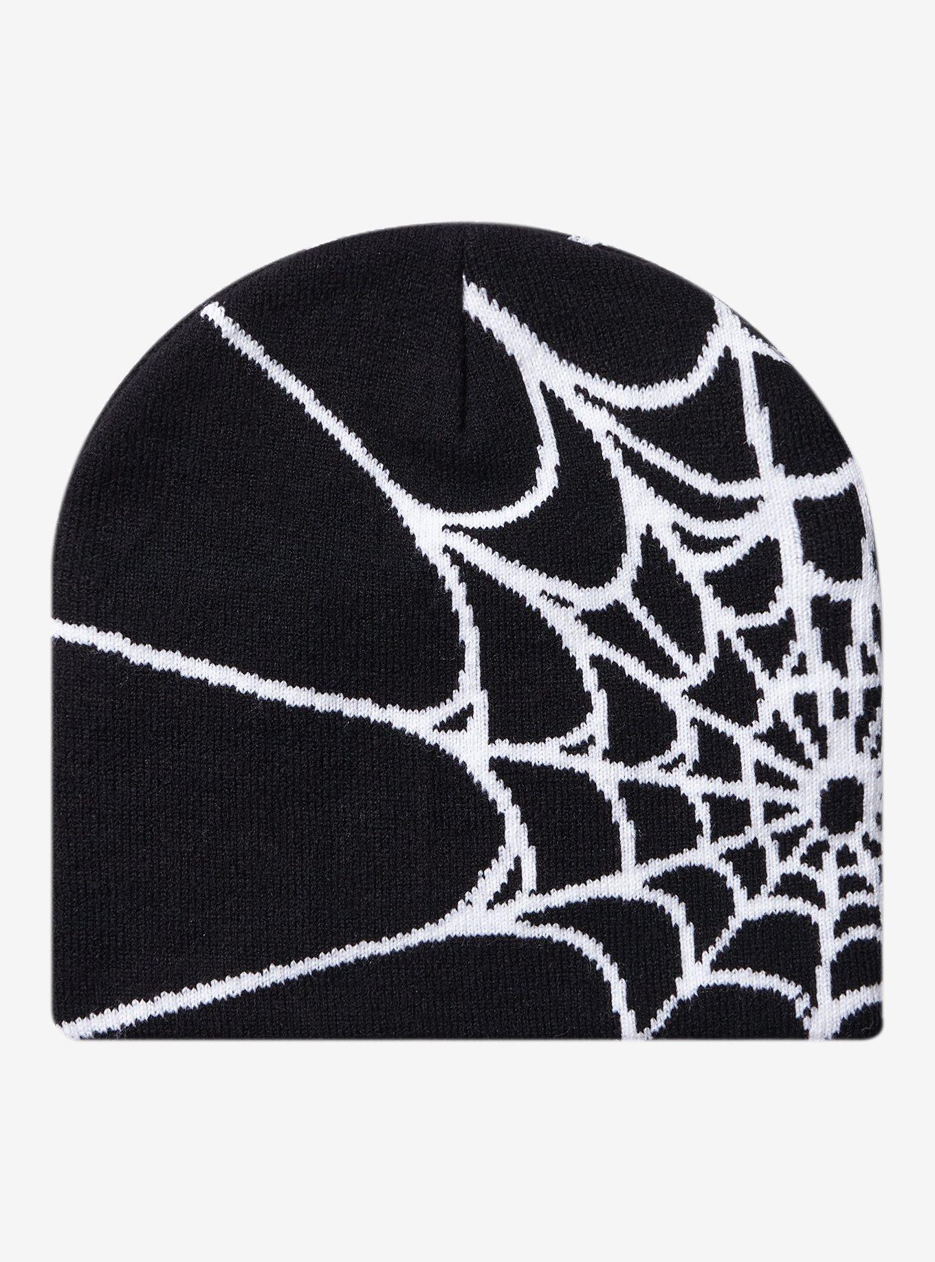 Spiderweb Knit Beanie, , hi-res