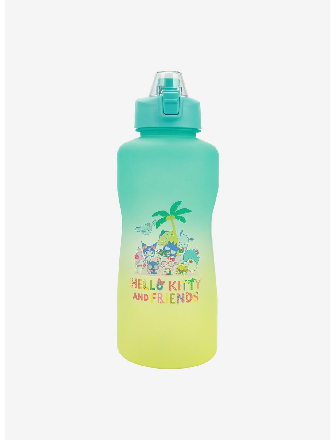 Hello Kitty And Friends Island Measurement Water Bottle, , hi-res