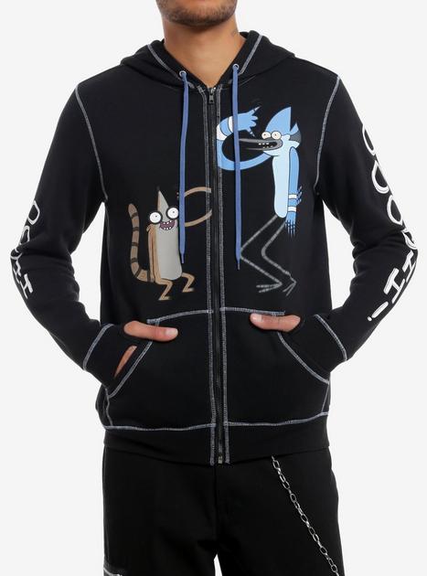 Regular Show Mordecai & Rigby Ooohh Hoodie | Hot Topic