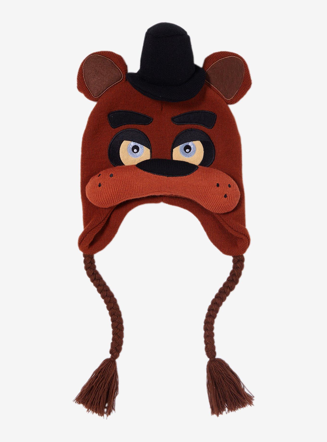 Five Nights At Freddy's Freddy Fazbear Figural Tassel Beanie, , hi-res