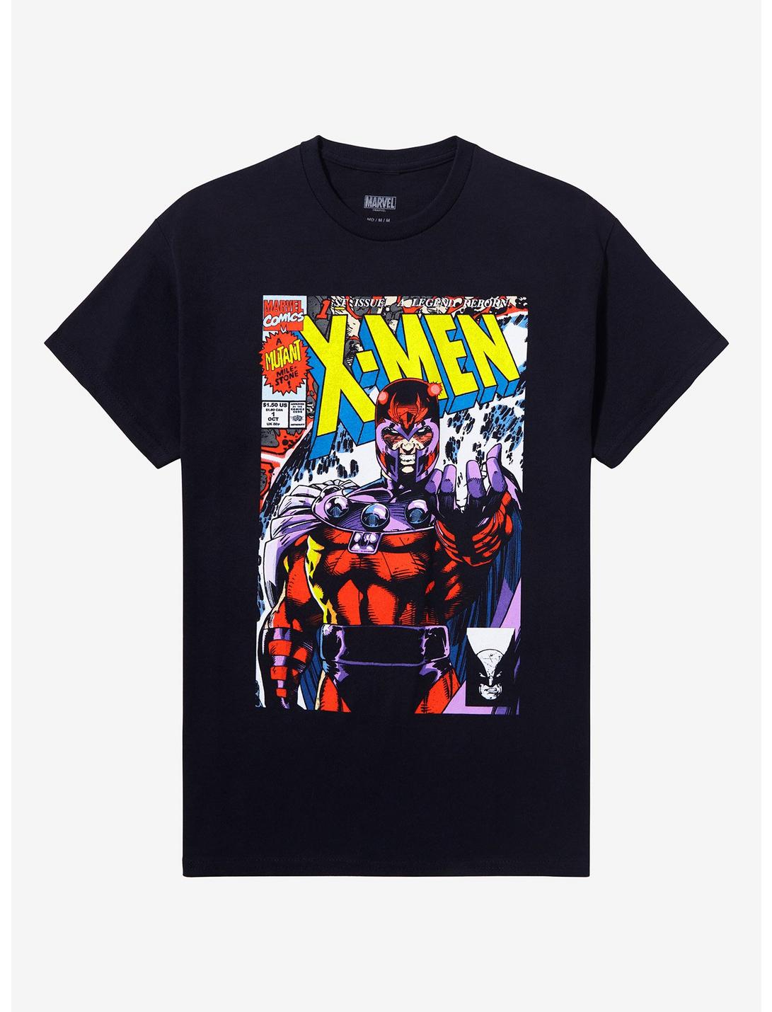 Marvel X-Men Magneto Comic Cover T-Shirt, BLACK, hi-res