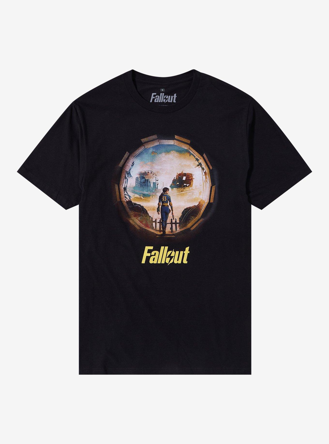 Fallout Lucy Poster T-Shirt, BLACK, hi-res