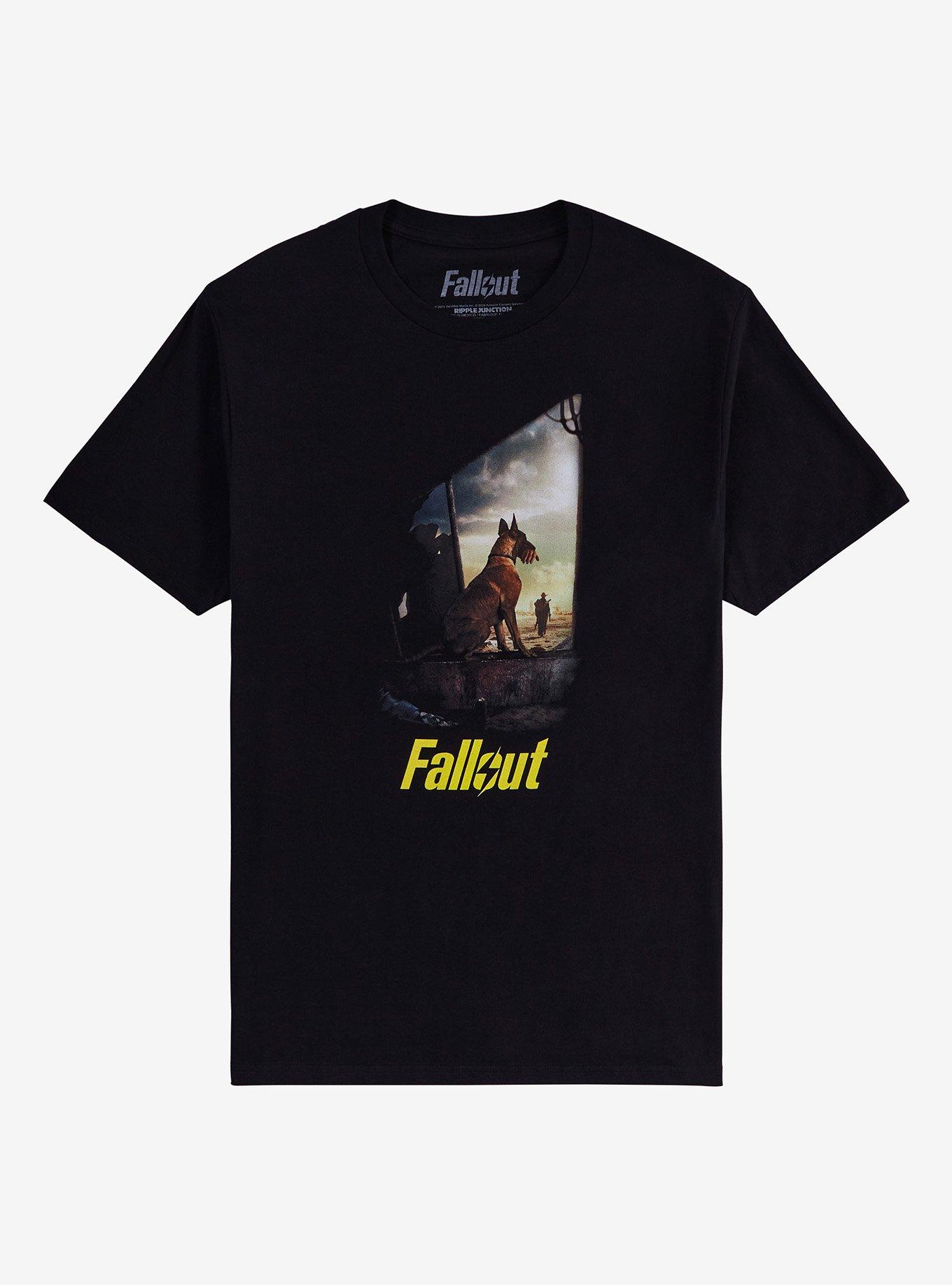 Fallout CX404 Poster T-Shirt, BLACK, hi-res